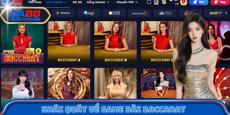 Khái quát về game bài Baccarat